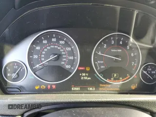 2014 BMW 3 Series 335i with VIN WBA3A9G51ENS65503, listed as a Copart auction lot 43680255 with 83,685 mi miles and Salvage Title. Bid and sale history available at carsss.com. Image 9.