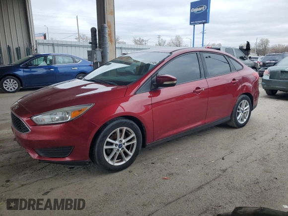2015 Ford Focus SE with VIN 1FADP3F24FL355161, listed as a Copart auction lot 50049845 with 163,135 mi miles and Salvage Title. Bid and sale history available at carsss.com. Image 1.