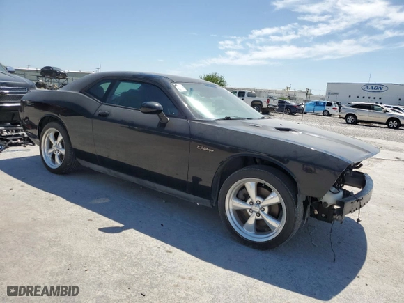 2013 Dodge Challenger R/T with VIN 2C3CDYBTXDH536094, listed as a Copart auction lot 53282805 with 116,705 mi miles and Clean Title. Bid and sale history available at carsss.com. Image 4.