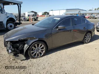 2019 Mazda 3 w/Select Pkg with VIN JM1BPACL8K1111585, listed as a Copart auction lot 83870024 with 83,384 mi miles and Salvage Title. Bid and sale history available at carsss.com. Image 1.