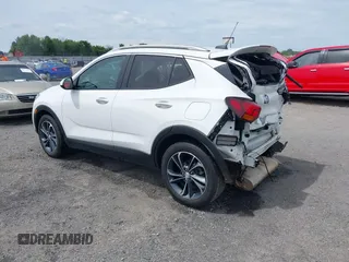 2022 Buick Encore GX Select with VIN KL4MMDS27NB134327, listed as a IAAI auction lot 42161612 with 24,017 mi miles and . Bid and sale history available at DreamBid. Image 3.