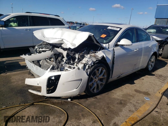 2016 Buick Regal GS with VIN 2G4GV5GX0G9109652, listed as a Copart auction lot 77699124 with 129,264 mi miles and Clean Title. Bid and sale history available at DreamBid. Image 1.
