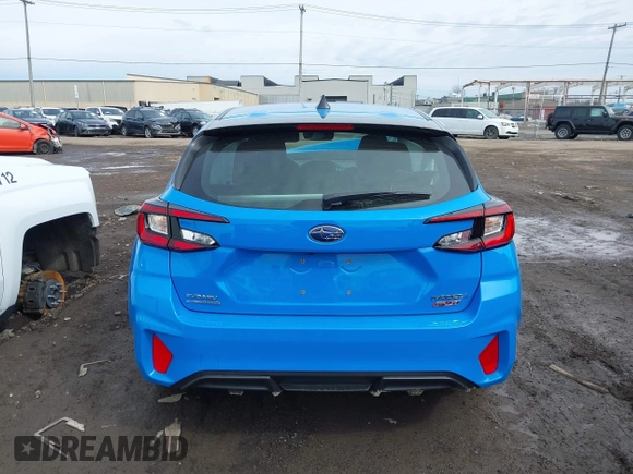 2024 Subaru Impreza RS with VIN JF1GUHJCXR8327309, listed as a IAAI auction lot 41560893 with 1,637 mi miles. Bid and sale history available at carsss.com. Image 16.