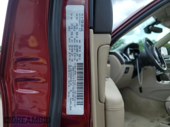 2017 Jeep Grand Cherokee Overland with VIN 1C4RJFCG5HC874130, listed as a Copart auction lot 65324695 with 101,588 mi miles and Salvage title. Bid and sale history available at DreamBid. Image 14.