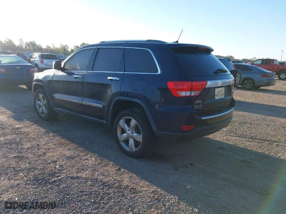 2012 Jeep Grand Cherokee Limited with VIN 1C4RJFBG4CC189210, listed as a IAAI auction lot 41837118 with 155,050 mi miles. Bid and sale history available at carsss.com. Image 3.