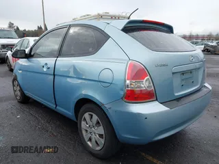 2008 Hyundai Accent GS with VIN KMHCM36C58U094977, listed as a IAAI auction lot 41495883 with 160,708 mi miles. Bid and sale history available at carsss.com. Image 3.