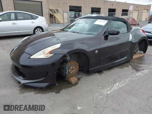 2010 Nissan 370Z Touring with VIN JN1AZ4FH3AM301311, listed as a IAAI auction lot 41976379 with 51,347 mi miles. Bid and sale history available at carsss.com. Image 17.