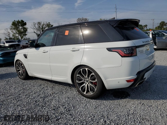 2018 Land Rover Range Rover Sport with VIN SALWR2RE0JA192874, listed as a Copart auction lot 50208775 with Not Provided miles and Salvage Title. Bid and sale history available at carsss.com. Image 2.
