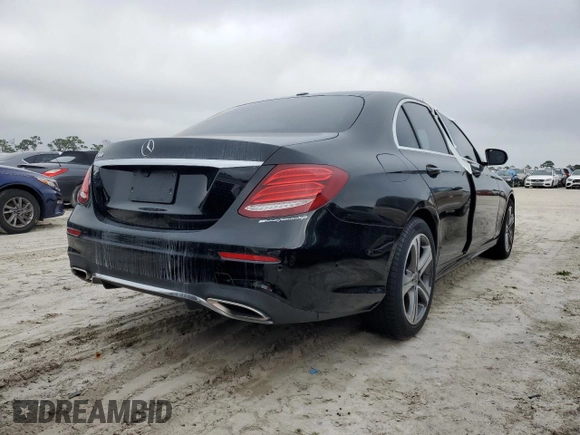 2018 Mercedes-Benz E-Class E 300 with VIN WDDZF4JB1JA327523, listed as a Copart auction lot 66805852 with 0 mi miles. Bid and sale history available at carsss.com. Image 4.