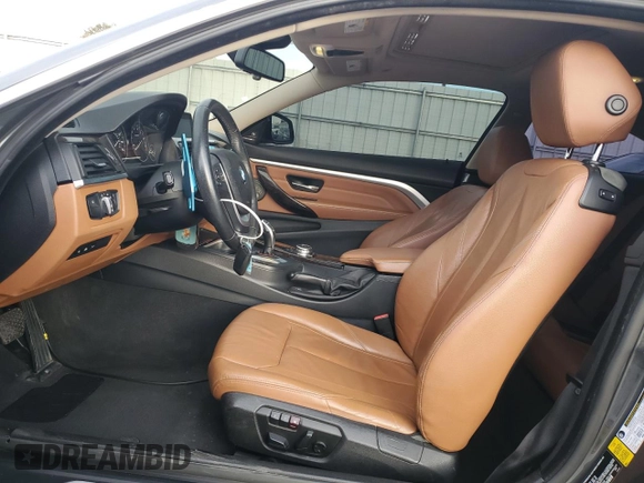 2014 BMW 4 Series 428i with VIN WBA3N7C56EF719334, listed as a Copart auction lot 49450185 with 108,964 mi miles and Salvage Title. Bid and sale history available at carsss.com. Image 7.