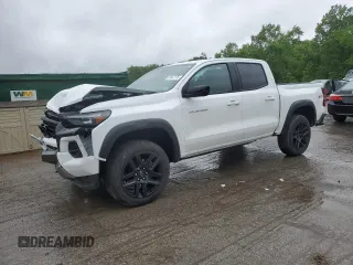 2024 Chevrolet Colorado 4WD Z71 with VIN 1GCPTDEK2R1302517, listed as a Copart auction lot 57647175 with 6,596 mi miles and Salvage title. Bid and sale history available at DreamBid. Image 1.