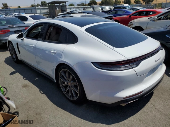 2021 Porsche Panamera with VIN WP0AJ2A72ML115633, listed as a Copart auction lot 62893184 with 32,883 mi miles and Salvage Title. Bid and sale history available at carsss.com. Image 2.