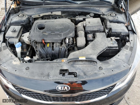 2017 Kia Optima LX with VIN KNAGT4L39H5132737, listed as a Copart auction lot 46889515 with 133,047 mi miles and Clean Title. Bid and sale history available at carsss.com. Image 11.