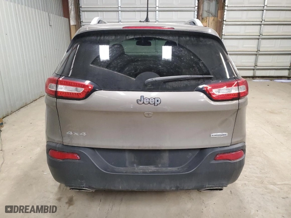 2018 Jeep Cherokee Latitude with VIN 1C4PJMCX4JD570430, listed as a Copart auction lot 48897575 with 119,785 mi miles and Salvage Title. Bid and sale history available at carsss.com. Image 6.