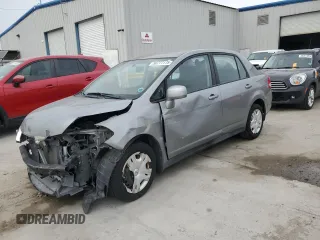 2011 Nissan Versa 1.8 S with VIN 3N1BC1APXBL404305, listed as a Copart auction lot 50777175 with 38,353 mi miles and Salvage Title. Bid and sale history available at carsss.com. Image 1.