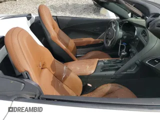 2015 Chevrolet Corvette 2LT with VIN 1G1YD3D7XF5104001, listed as a Copart auction lot 57149215 with Not provided miles and Salvage title. Bid and sale history available at DreamBid. Image 10.