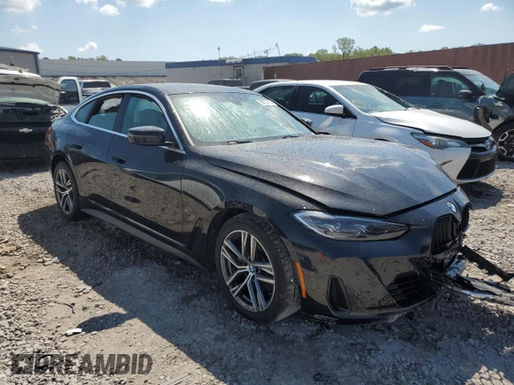 2023 BMW 4 Series 430i z VIN WBA63AV02PFN97608, wystawiony jako Copart lot #69227414 z przebiegiem Nie podano mil oraz Szkoda całkowita • Salvage title. Historia ofert i sprzedaży dostępna na DreamBid. Obrazek 4.