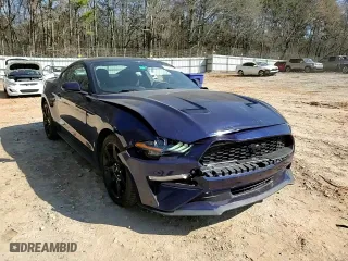 2020 Ford Mustang EcoBoost with VIN 1FA6P8TH8L5162087, listed as a Copart auction lot 48490975 with 77,710 mi miles and Salvage Title. Bid and sale history available at carsss.com. Image 10.