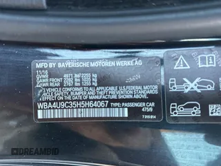 2017 BMW 4 Series 430i xDrive with VIN WBA4U9C35H5H64067, listed as a Copart auction lot 42806385 with 127,439 mi miles and Clean title. Bid and sale history available at DreamBid. Image 10.