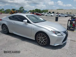 2016 Lexus RC 200t F Sport with VIN JTHHA5BC8G5004328, listed as a IAAI auction lot 42299930 with 107,554 mi miles and . Bid and sale history available at DreamBid. Image 1.