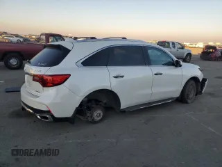 2018 Acura MDX Advance with VIN 5J8YD4H82JL002102, listed as a Copart auction lot 83403364 with Not Provided miles and Salvage Title. Bid and sale history available at carsss.com. Image 3.