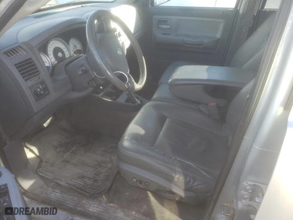 2006 Dodge Dakota Laramie with VIN 1D7HW58N26S644035, listed as a Copart auction lot 86539974 with 161,577 mi miles and Salvage Title. Bid and sale history available at carsss.com. Image 7.
