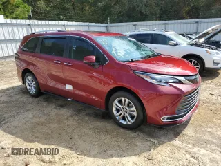 2022 Toyota Sienna Platinum z VIN 5TDESKFC3NS064258, wystawiony jako Copart lot #75260414 z przebiegiem Nie podano mil oraz Szkoda całkowita • Salvage title. Historia ofert i sprzedaży dostępna na DreamBid. Obrazek 4.