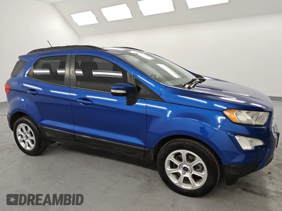 2018 Ford EcoSport SE with VIN MAJ3P1TE4JC197749, listed as a Copart auction lot 52527465 with 59,264 mi miles and Clean Title. Bid and sale history available at DreamBid. Image 4.