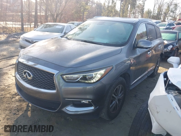 2017 Infiniti QX60 with VIN 5N1DL0MM5HC511960, listed as a IAAI auction lot 41779522 with 145,234 mi miles and . Bid and sale history available at DreamBid. Image 2.