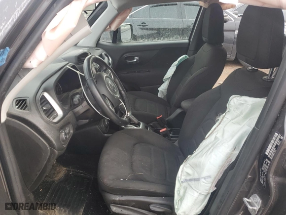 2018 Jeep Renegade Latitude with VIN ZACCJBBB3JPH55580, listed as a Copart auction lot 84531634 with NaN miles and Non Repairable. Bid and sale history available at carsss.com. Image 7.