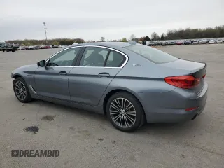 2019 BMW 5 Series 530e xDrive with VIN WBAJB1C56KB375312, listed as a Copart auction lot 52709125 with 63,422 mi miles and Salvage title. Bid and sale history available at DreamBid. Image 2.