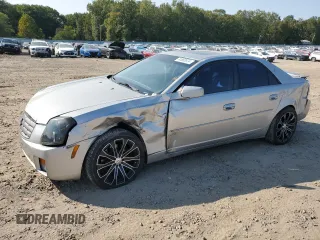 2004 Cadillac CTS with VIN 1G6DM577740110901, listed as a Copart auction lot 74883574 with 173,402 mi miles and Salvage Title. Bid and sale history available at carsss.com. Image 1.