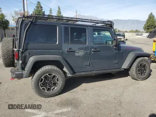 2017 Jeep Wrangler Unlimited Rubicon Recon with VIN 1C4BJWFG4HL533413, listed as a Copart auction lot 86196194 with 39,162 mi miles and Salvage title. Bid and sale history available at DreamBid. Image 3.