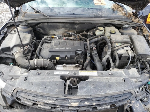 2015 Chevrolet Cruze LT with VIN 1G1PC5SB1F7258358, listed as a Copart auction lot 45280075 with 256,586 mi miles and Salvage Title. Bid and sale history available at carsss.com. Image 12.