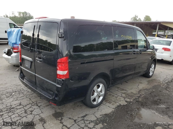 2018 Mercedes-Benz Metris Passenger Van with VIN WD4PG2EE5J3408011, listed as a Copart auction lot 57707293 with NaN miles. Bid and sale history available at carsss.com. Image 3.