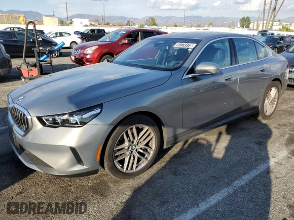 2024 BMW 5 Series 530i xDrive with VIN WBA53FJ07RCS33753, listed as a Copart auction lot 44174175 with 10,739 mi miles and Clean Title. Bid and sale history available at carsss.com. Image 1.