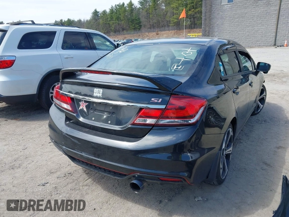 2015 Honda Civic Sedan Si with VIN 2HGFB6E5XFH701937, listed as a IAAI auction lot 42002072 with 106,950 mi miles. Bid and sale history available at carsss.com. Image 17.