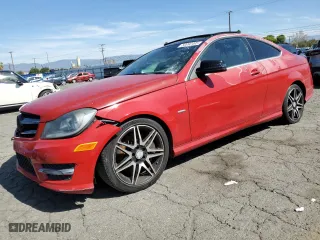 2013 Mercedes-Benz C-Class C 250 with VIN WDDGJ4HB0DG062512, listed as a Copart auction lot 50092495 with 109,493 mi miles and Clean Title. Bid and sale history available at carsss.com. Image 1.