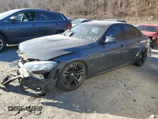 2016 BMW M3 with VIN WBS8M9C56G5D30205, listed as a Copart auction lot 41495435 with 70,456 mi miles and Salvage Title. Bid and sale history available at carsss.com. Image 1.