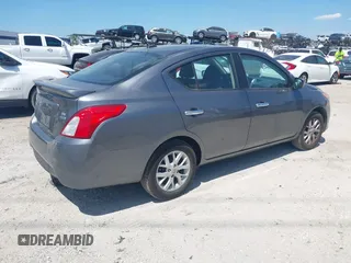 2018 Nissan Versa SV with VIN 3N1CN7AP4JL861711, listed as a IAAI auction lot 41904934 with 92,256 mi miles. Bid and sale history available at carsss.com. Image 4.