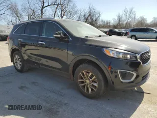 2018 Kia Sorento LX with VIN 5XYPG4A38JG372465, listed as a Copart auction lot 49063795 with 95,432 mi miles and Salvage Title. Bid and sale history available at carsss.com. Image 4.