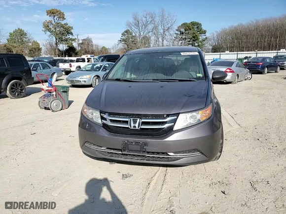 2015 Honda Odyssey LX with VIN 5FNRL5H27FB024470, listed as a Copart auction lot 46872155 with 226,414 mi miles and Salvage Title. Bid and sale history available at carsss.com. Image 12.