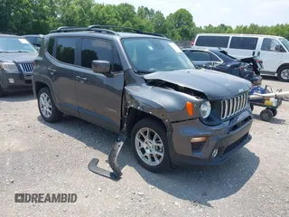 2021 Jeep Renegade Latitude with VIN ZACNJDBB9MPN13625, listed as a IAAI auction lot 42377986 with 17,523 mi miles and . Bid and sale history available at DreamBid. Image 1.