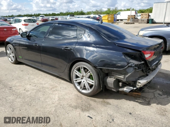 2018 Maserati Quattroporte S GranLusso z VIN ZAM56YPL6J1259859, wystawiony jako Copart lot #46421843 z przebiegiem 37 872 mil mil oraz . Historia ofert i sprzedaży dostępna na DreamBid. Obrazek 2.