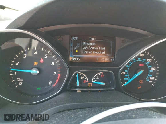 2016 Ford Escape Titanium with VIN 1FMCU9J91GUA99767, listed as a Copart auction lot 51172655 with 132,911 mi miles and Salvage title. Bid and sale history available at DreamBid. Image 9.