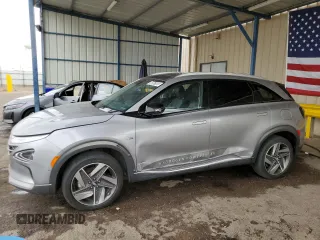 2021 Hyundai NEXO Limited with VIN KM8J84A64MU017143, listed as a Copart auction lot 50567955 with 61,585 mi miles and Clean Title. Bid and sale history available at DreamBid. Image 1.