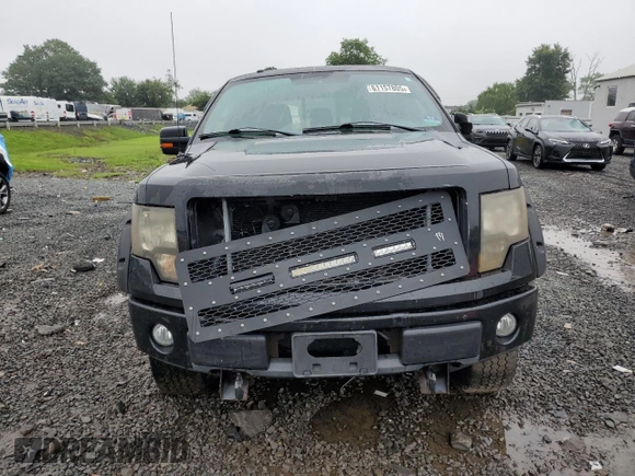2011 Ford F-150 XL with VIN 1FTFW1EF2BFA54198, listed as a Copart auction lot 61157805 with 121,657 mi miles and Salvage title. Bid and sale history available at DreamBid. Image 5.