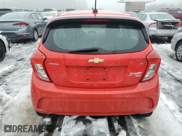 2016 Chevrolet Spark LS with VIN KL8CB6SA4GC571735, listed as a Copart auction lot 44198295 with 43,392 mi miles and Non Repairable. Bid and sale history available at carsss.com. Image 6.