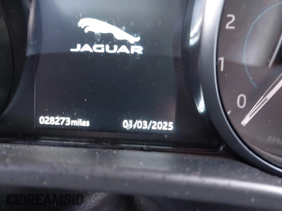 2020 Jaguar F-Pace 25t Premium with VIN SADCJ2FX3LA645447, listed as a IAAI auction lot 41228606 with 28,273 mi miles and . Bid and sale history available at DreamBid. Image 7.