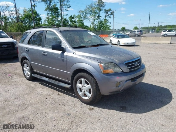 2007 Kia Sorento EX with VIN KNDJD736275689232, listed as a IAAI auction lot 41984030 with 217,065 mi miles. Bid and sale history available at carsss.com. Image 1.